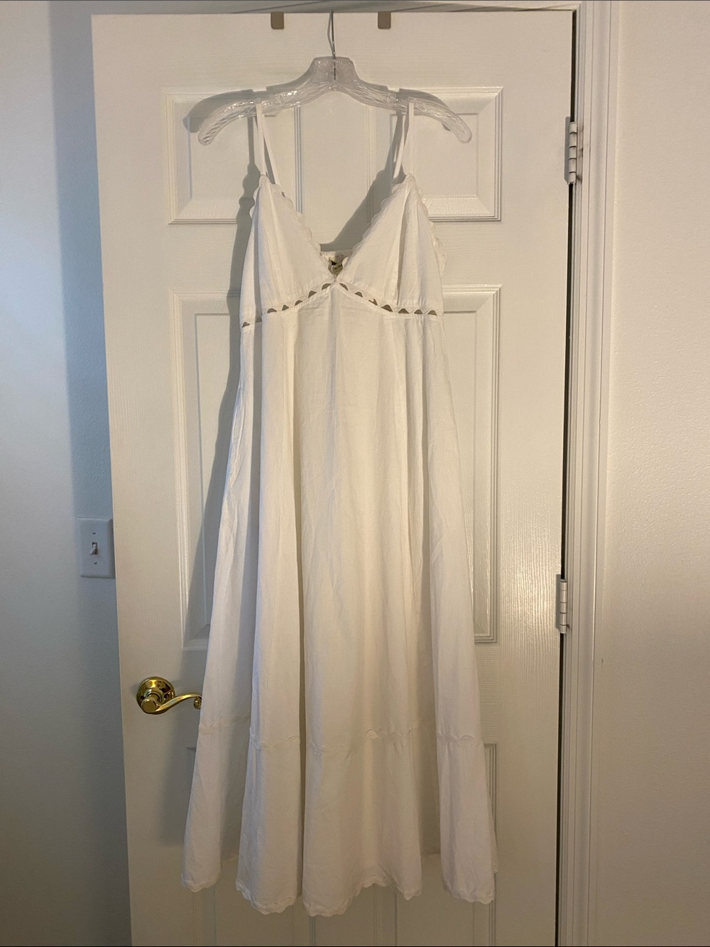 White Cotton Sundress